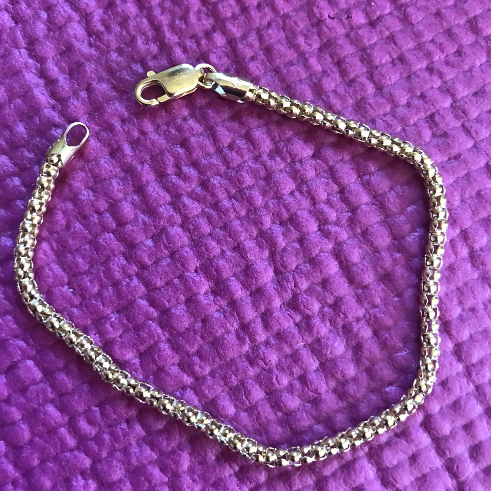 🌷🌷18k Gold Plated Sterling Popcorn Bracelet🌷🌷